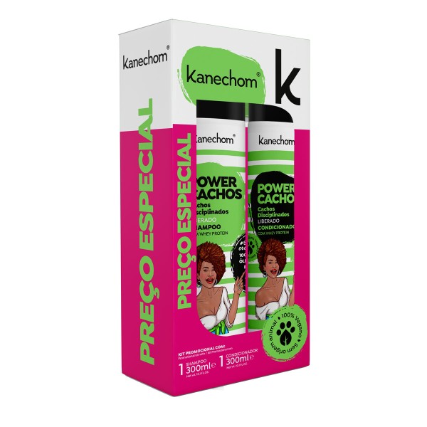 Power Cachos - Kit Shampoo + Condicionador