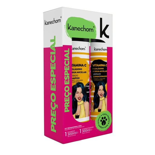 Vitamina C - Kit Shampoo + Condicionador